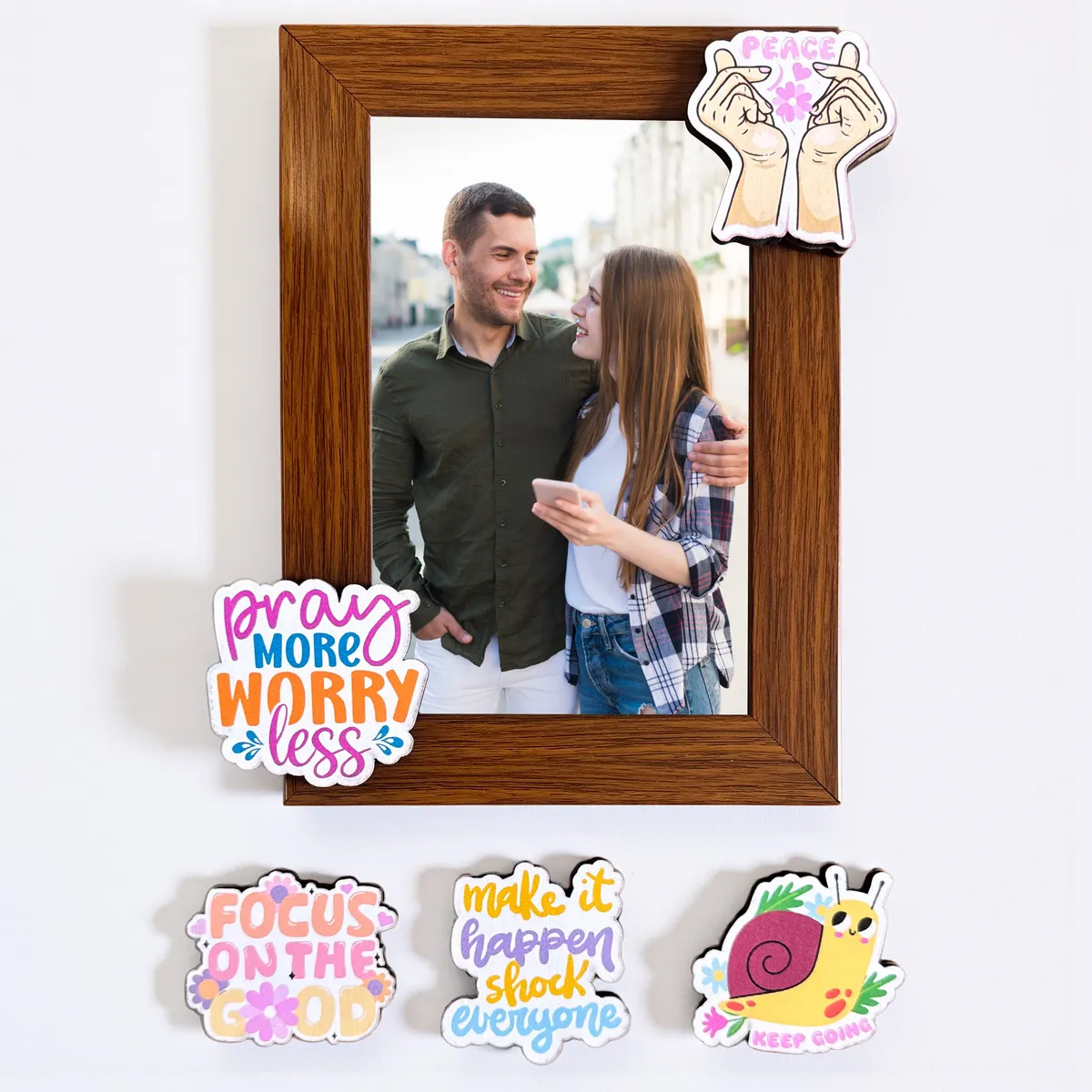 Lovio MDF Photo Frame with Magnetic Sticker media 6