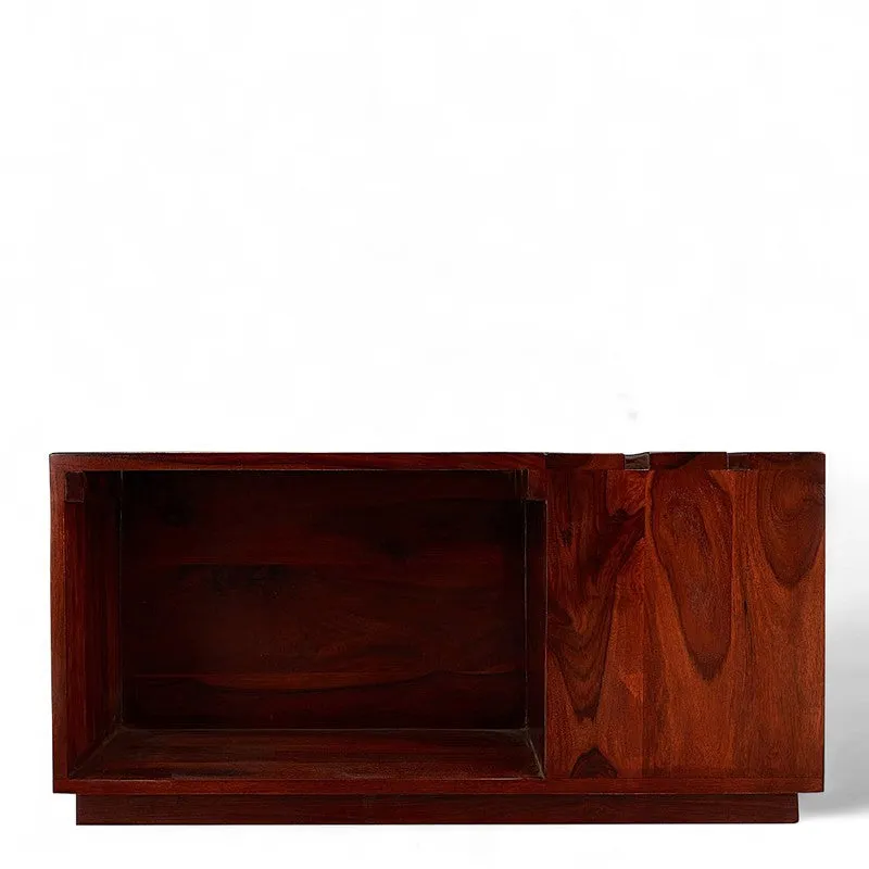 Xervon Sheesham Wooden Center Table - Brown media 5