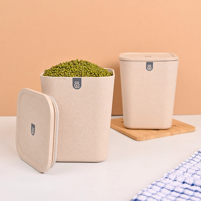 Nestables Air Tight Container (2000 mL Each) - Set Of Two - 2000 mL