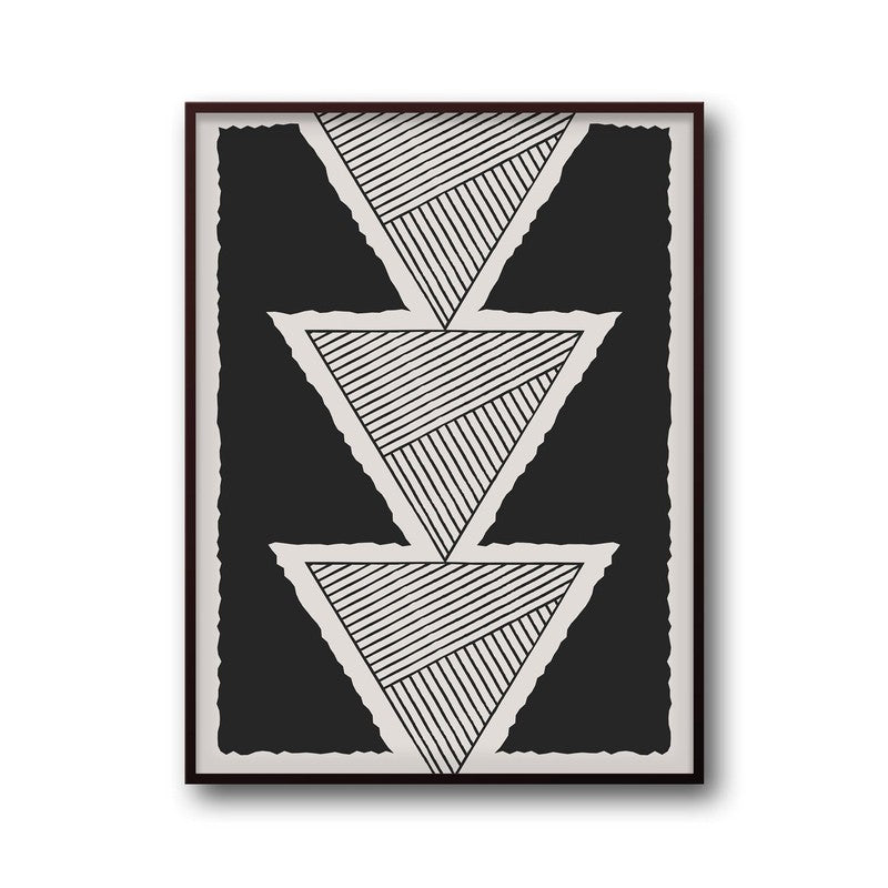 Tranquil Prism Archival Canvas Wall Art - Black Frame media 8