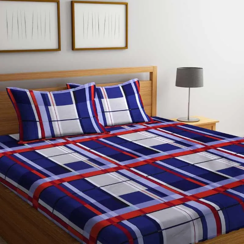 Mirabelle Printed Microfiber Bedsheet - 130 GSM media 3