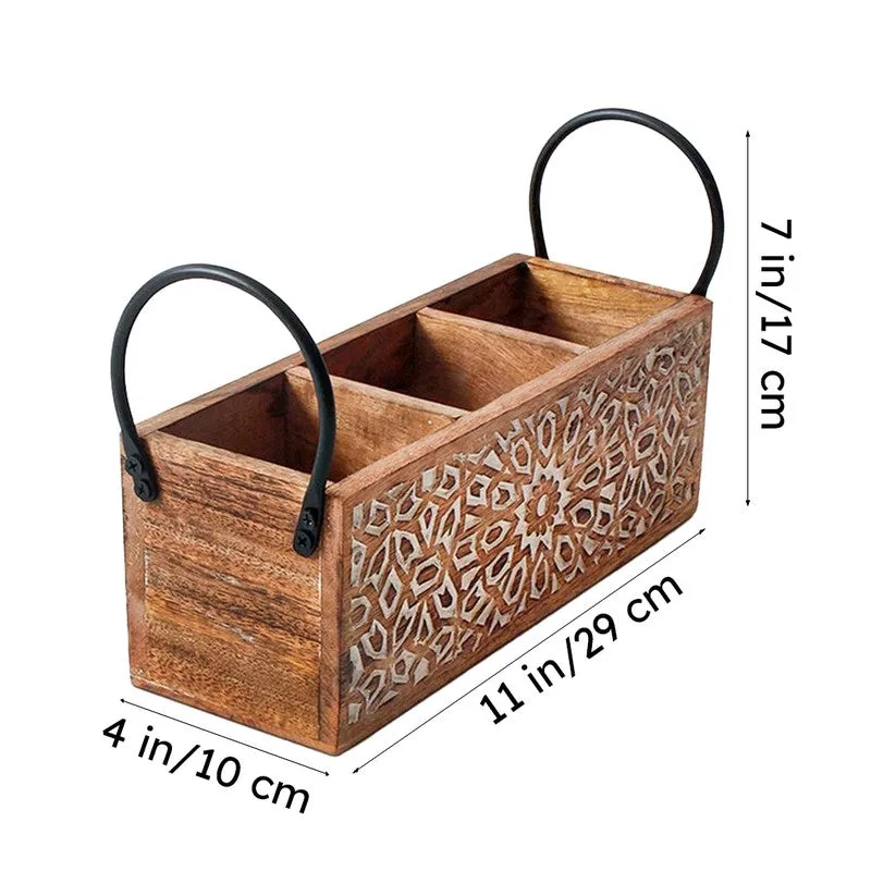 Spektra Wood Cutlery Stand media 12