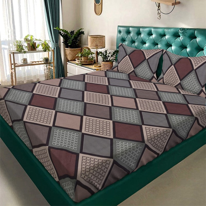 GridAura Bedsheet - 300 GSM