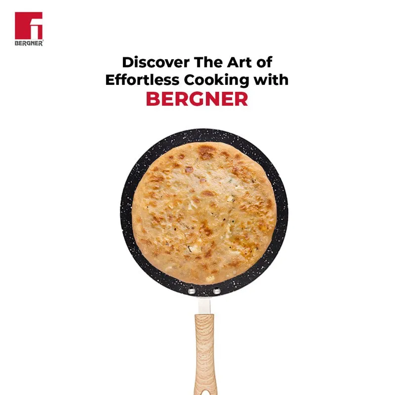 Bergner Bellini Plus Aura Non Stick Concave Roti Tawa - 28 CM media 4
