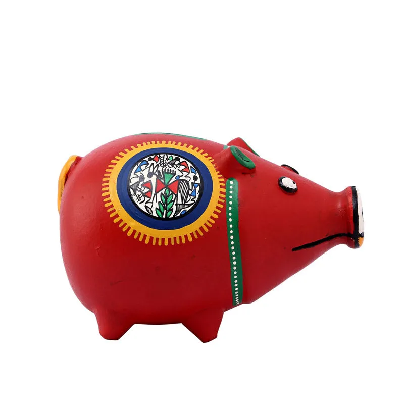 Rufo Red Piggy Bank media 5