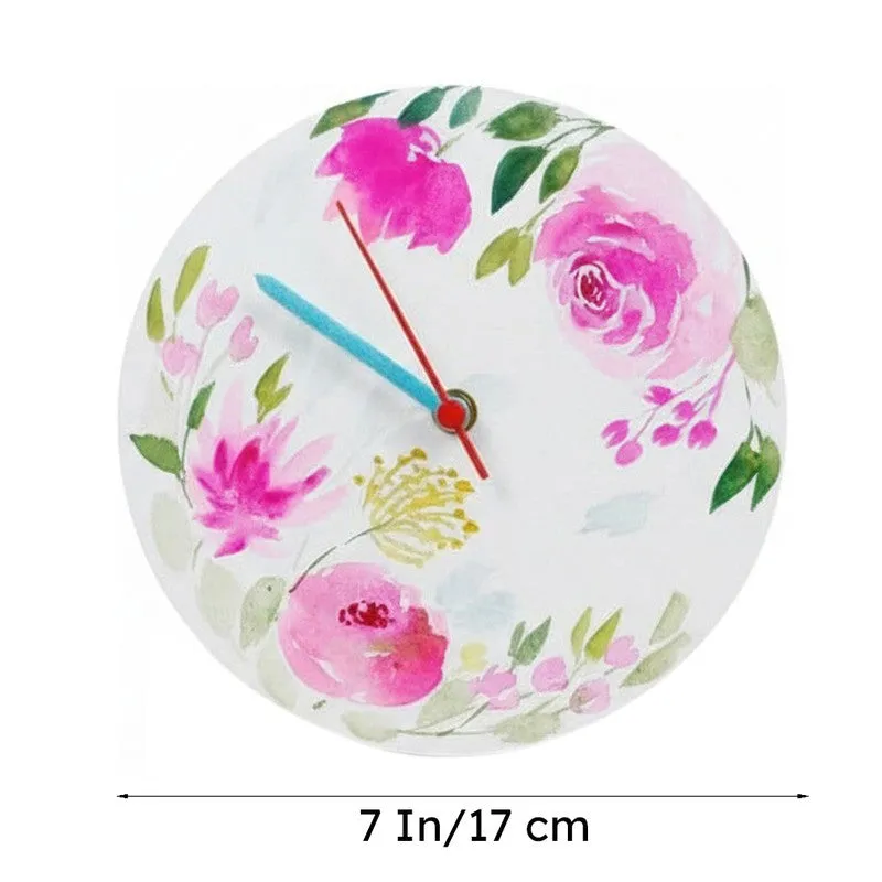 Magica Blossom Handpainted Table Clock media 8