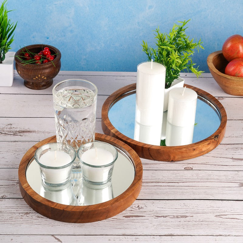 Thalore Tide Serving Tray - Set Of Two
