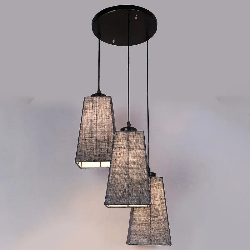 Shadowlux Triple Metal Ceiling Lamp - Blue media 7