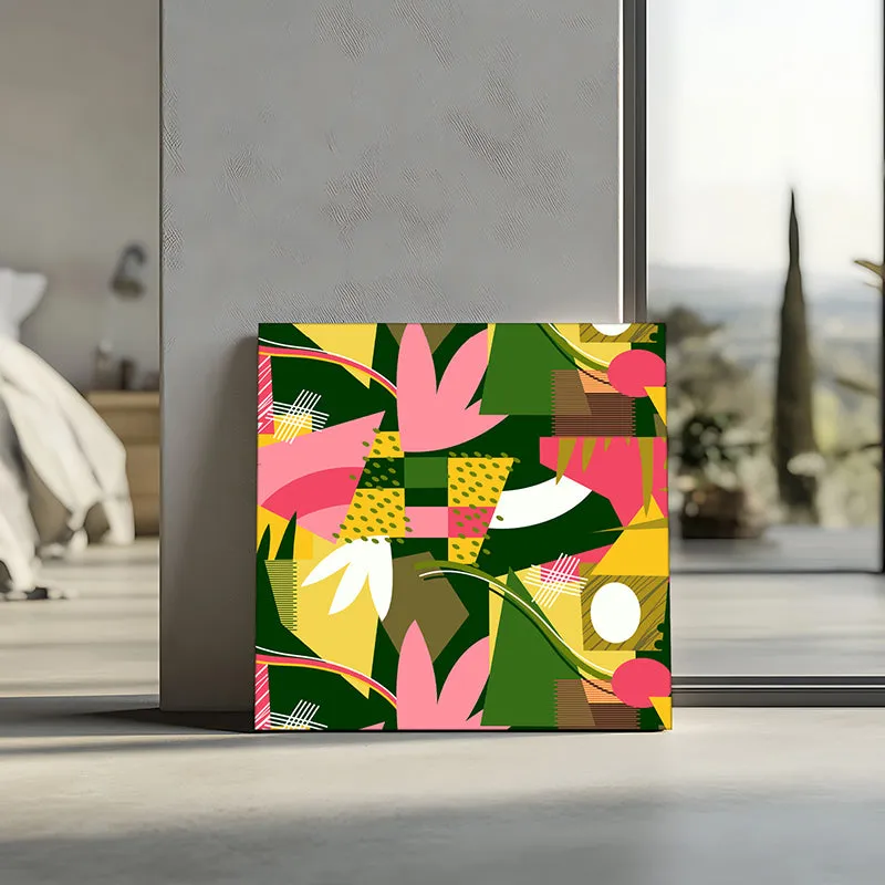 Abstract Petals Canvas Wall Art media 5