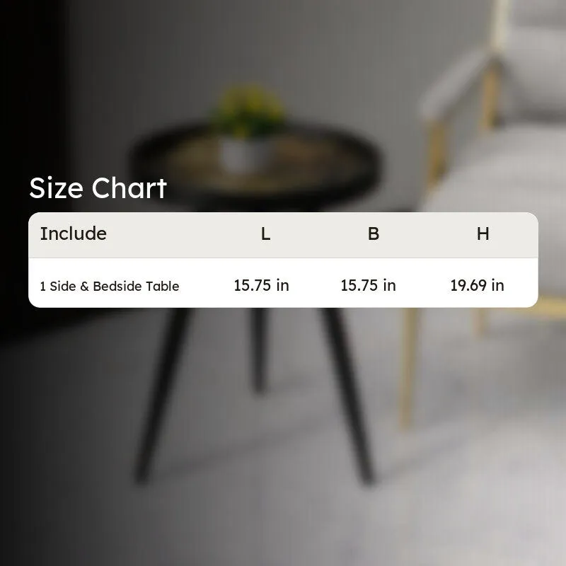 Minimal Mango Wood Side & Bedside Tables media 10