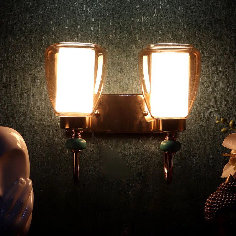 Deno Duo Iron Wall Lamp media 4