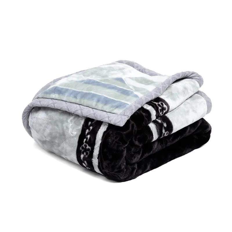 Monte Carlo Serene Stripes Blanket - 850 GSM media 6
