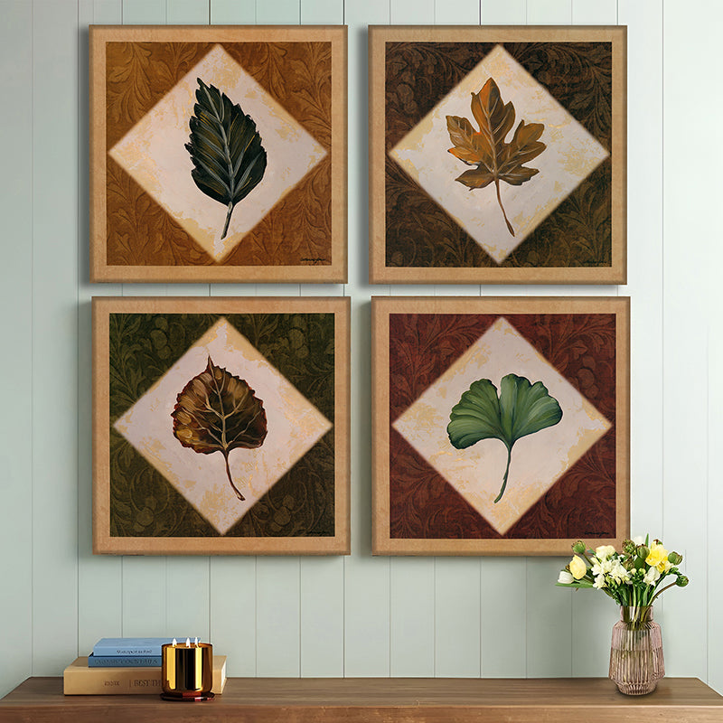 Leaves Of Fall Wall Art - Set Of Four