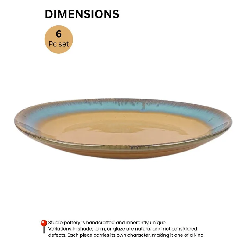 Porcelli Ceramic Dinner Plate - Set Of Six media 10