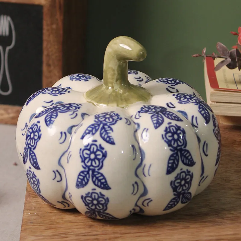 Mirko Pumpkin Ceramic Showpiece media 4