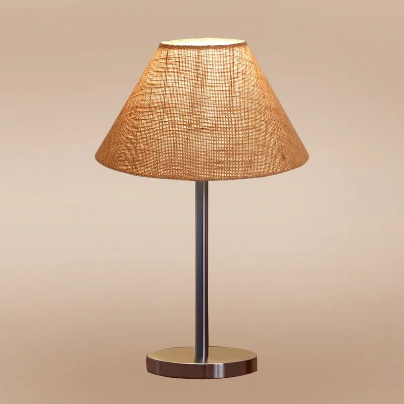 Noctra Glow Zyne Metal Table Lamp - Brown media 6