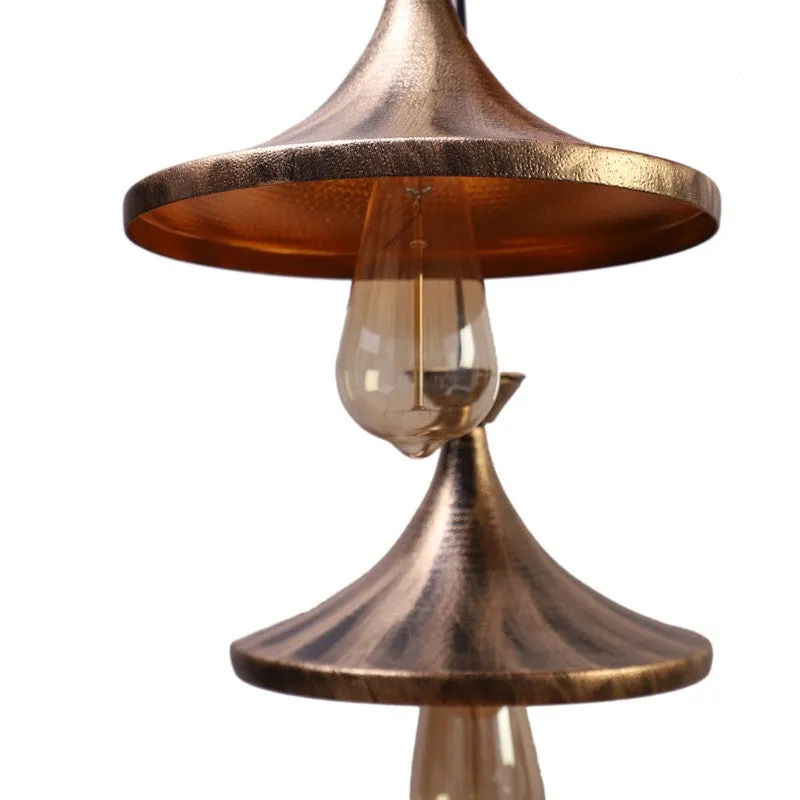 Warm Vintage Iron Ceiling Lamp media 5