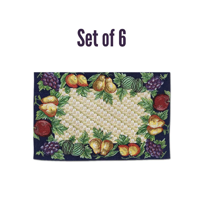Fruit Cocktail Table Mat - Set Of Six media 5