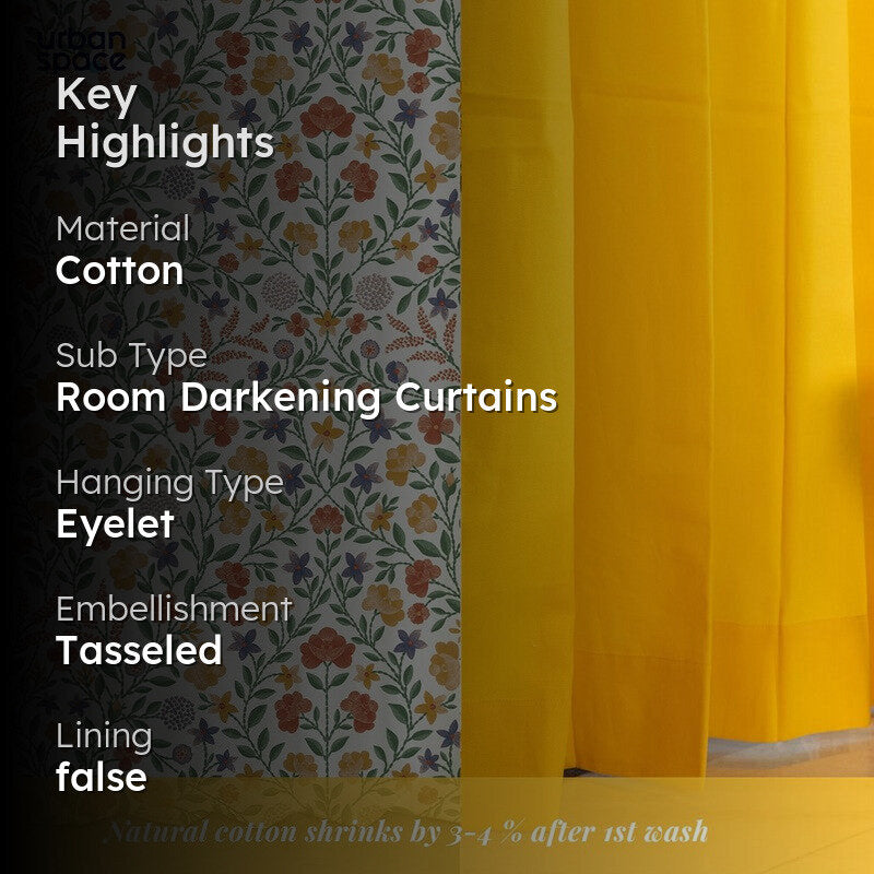 Urban Space Vasant Curtains - Set Of Three media 2