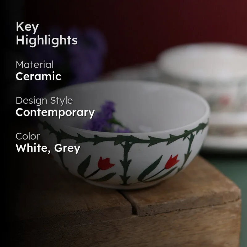 Rosalba Ceramic Snack Bowl - 170 mL media 2