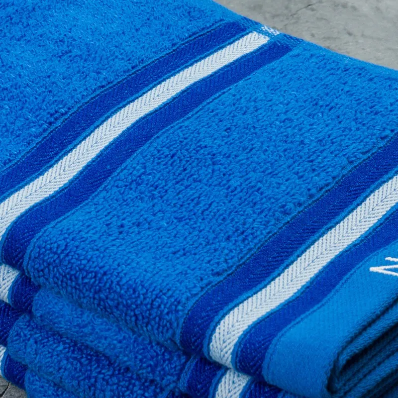 Nautica Dove Dual Down Cotton Hand Towel (Blue) - Set Of Four media 5