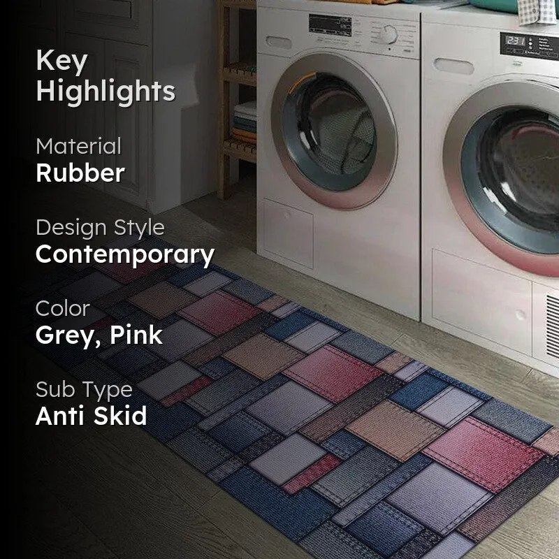 Aquessa Anti Skid Rubber Runner Rug media 2