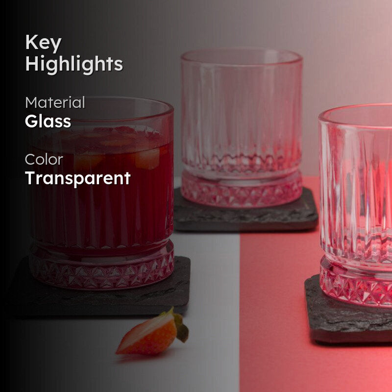 Pasabahce Liara Tinted Glass (355 ML) - Set Of Four media 2