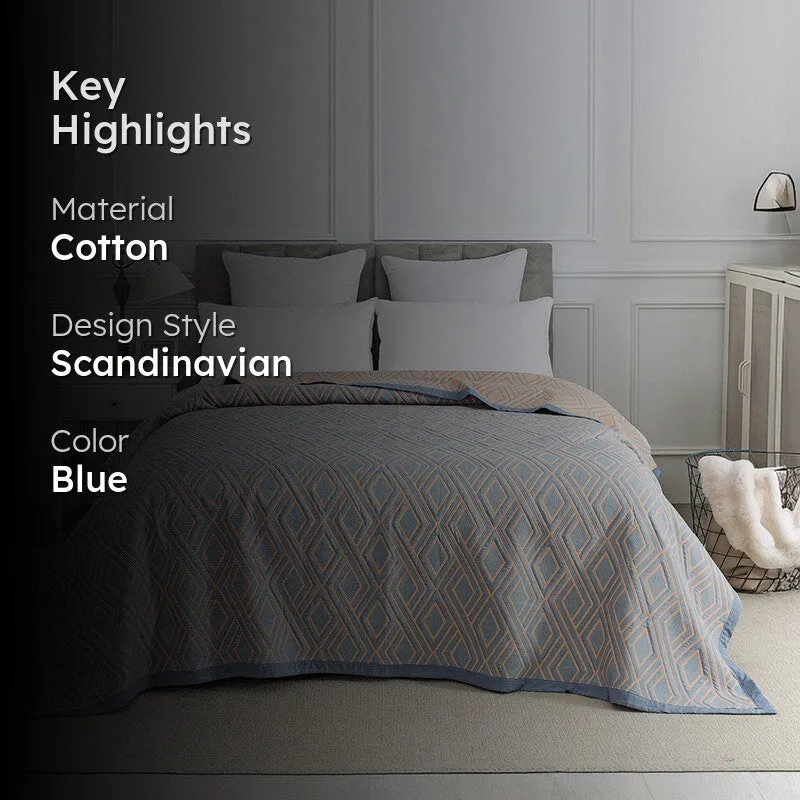 Charcoal Calm Bed Cover media 2