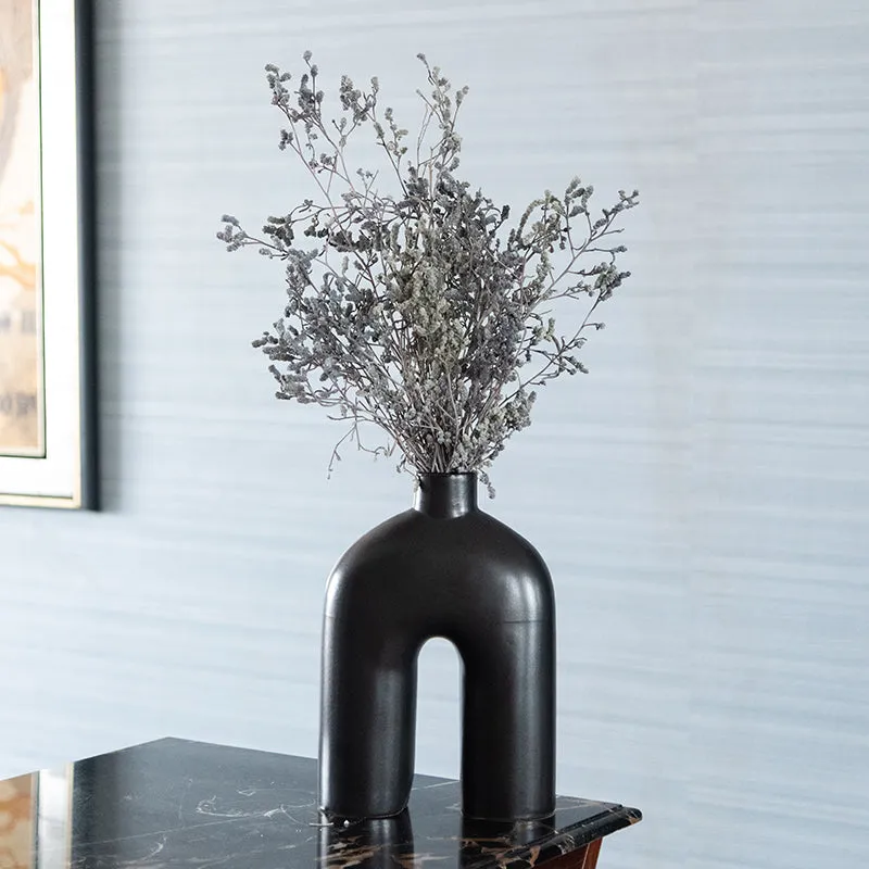 Ariel Dried Statice Flower Bunch - Grey media 3