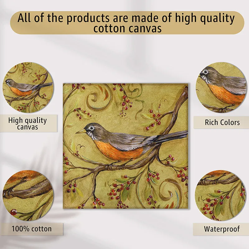 Birds Of Feather Wall Art - Set Of Four media 4