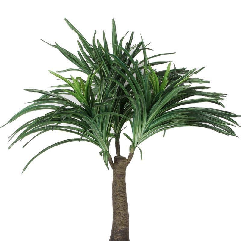 Faux Tall Nolina Bonsai In Ceramic Pot - 2.03 ft media 3