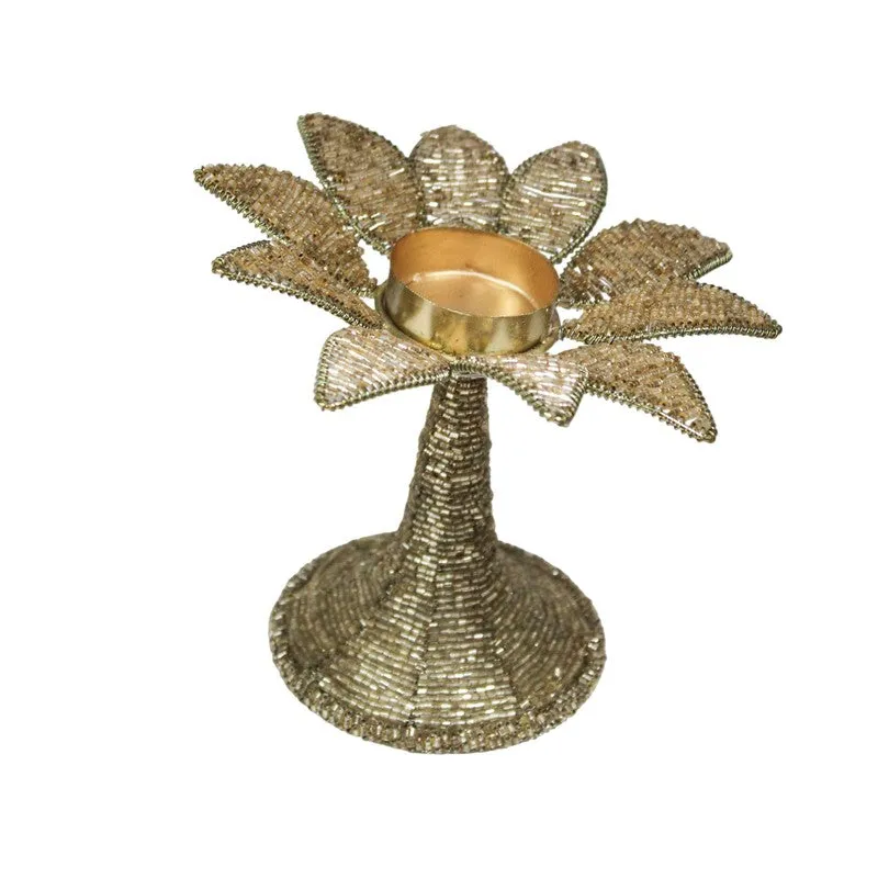 Blooming Flower Tea Light Candle Holder media 7