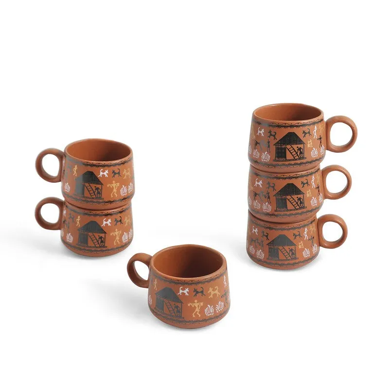 Whispering Leaves Tea Set - Seven Piece Set media 4