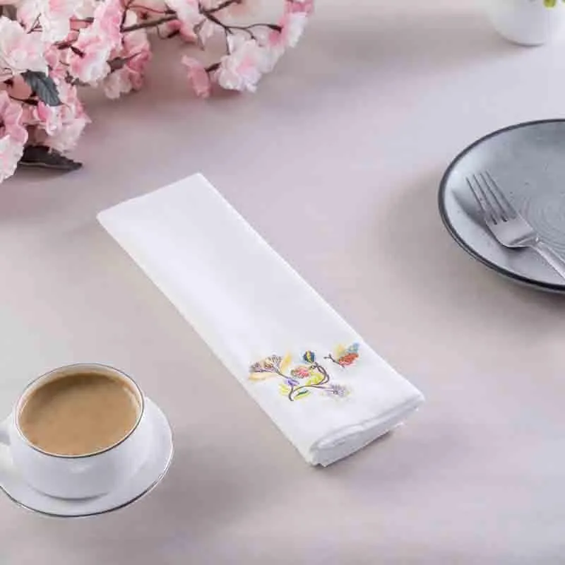 Floral Napkins - Set Of Three media 5