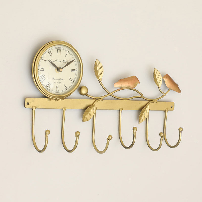 Bird Perch Clock & Wall Hook media 3