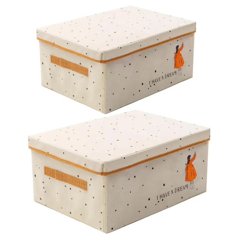 Close Stack Storage Box - Set Of Two media 1