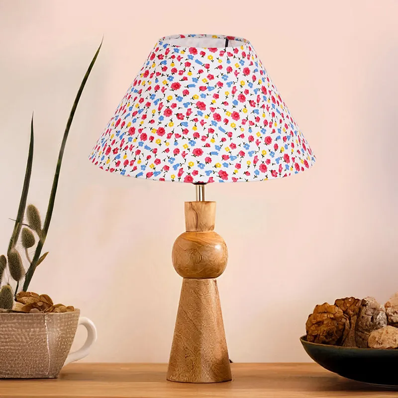Angler Neo Tiny Fleur Wooden Table Lamp - Multicolor media 2