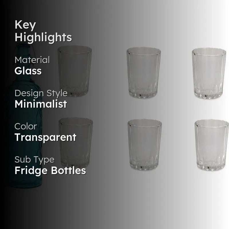 Nolan 1000 mL Water Bottle With 200 mL Glasses - Seven Piece Set media 2