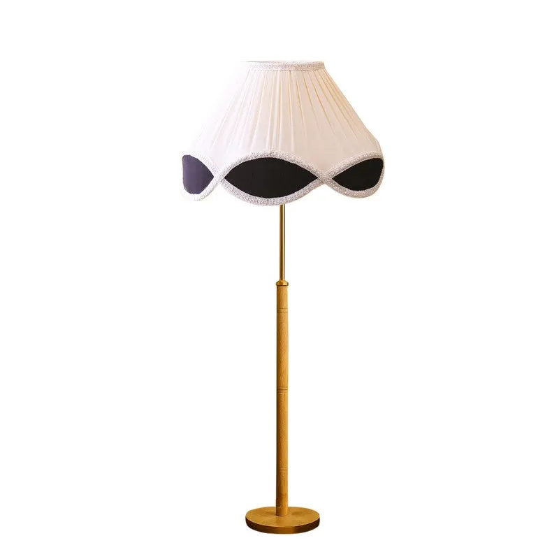 Halo Shine Wooden Floor Lamp - White media 5