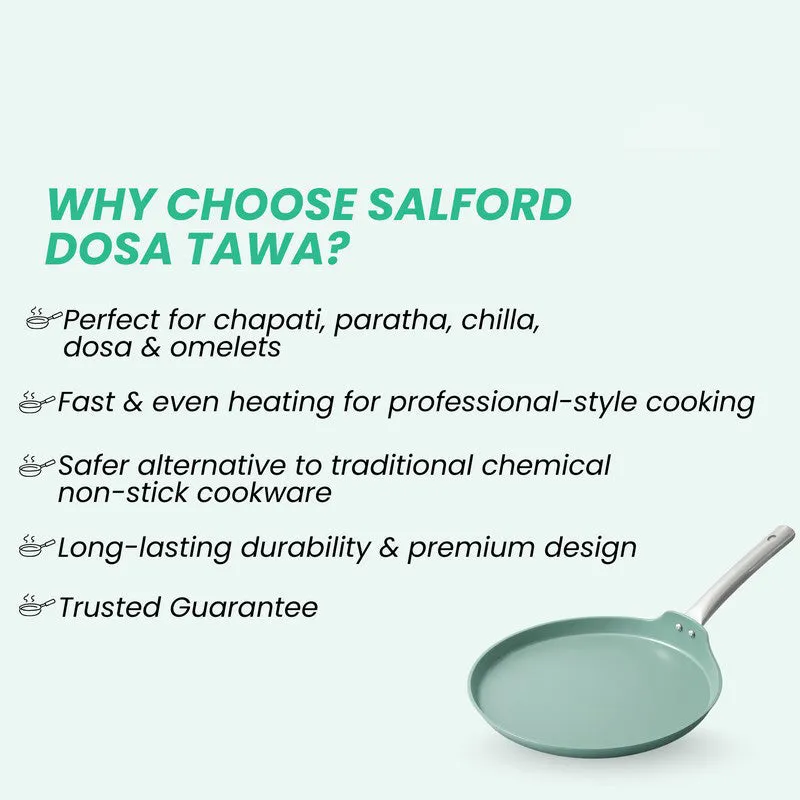 Salford Fryvora Ceramic Dosa Tawa - 28 cm media 8