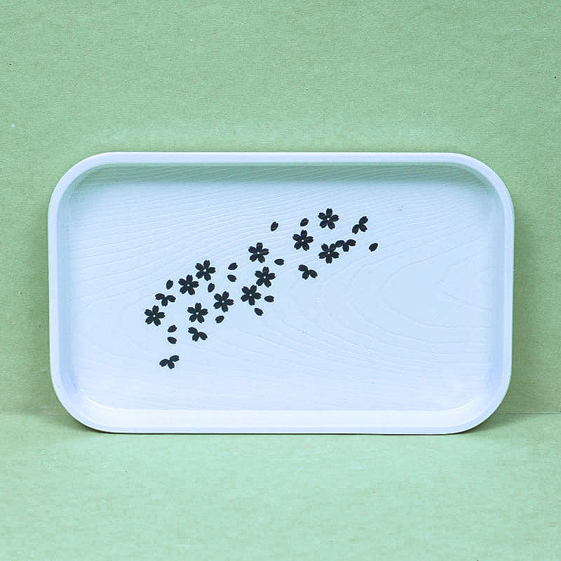Eltira Floral Serving Tray - White media 4
