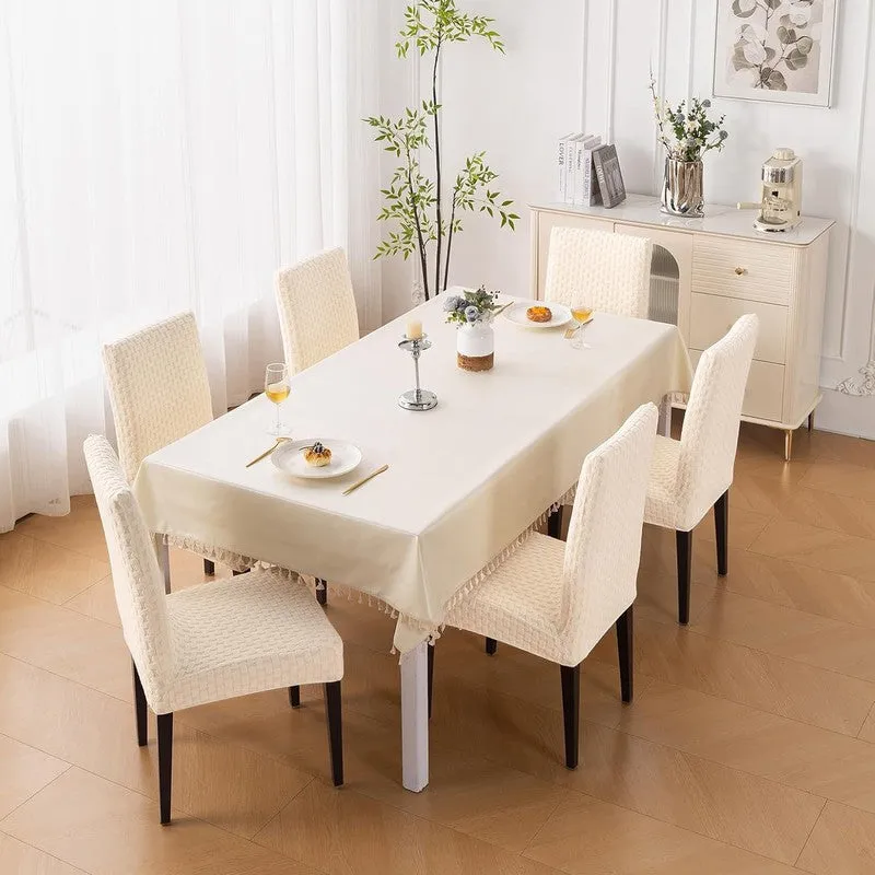 Nexo Neat Fit Chair Cover (Beige) - Set Of Eight media 3