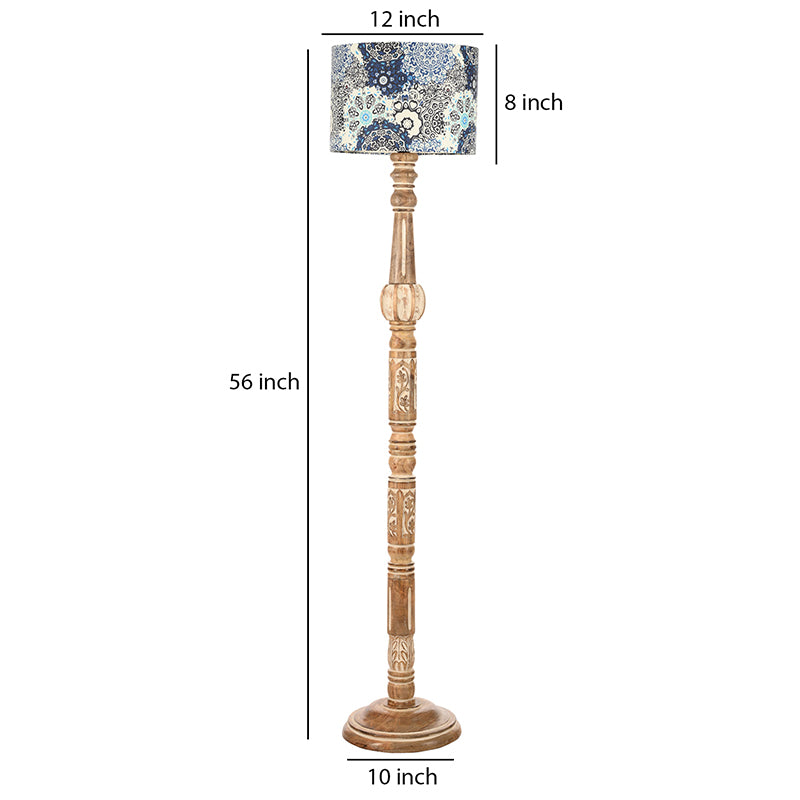 Arka Batik Floor Lamp media 5