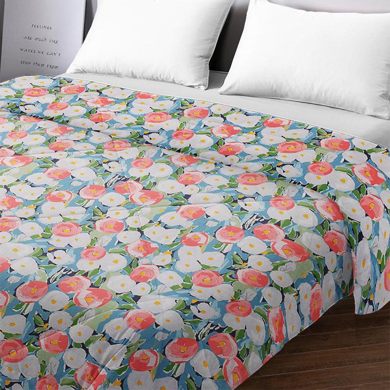 Liam Floral Cotton Comforter  - 210 GSM media 3