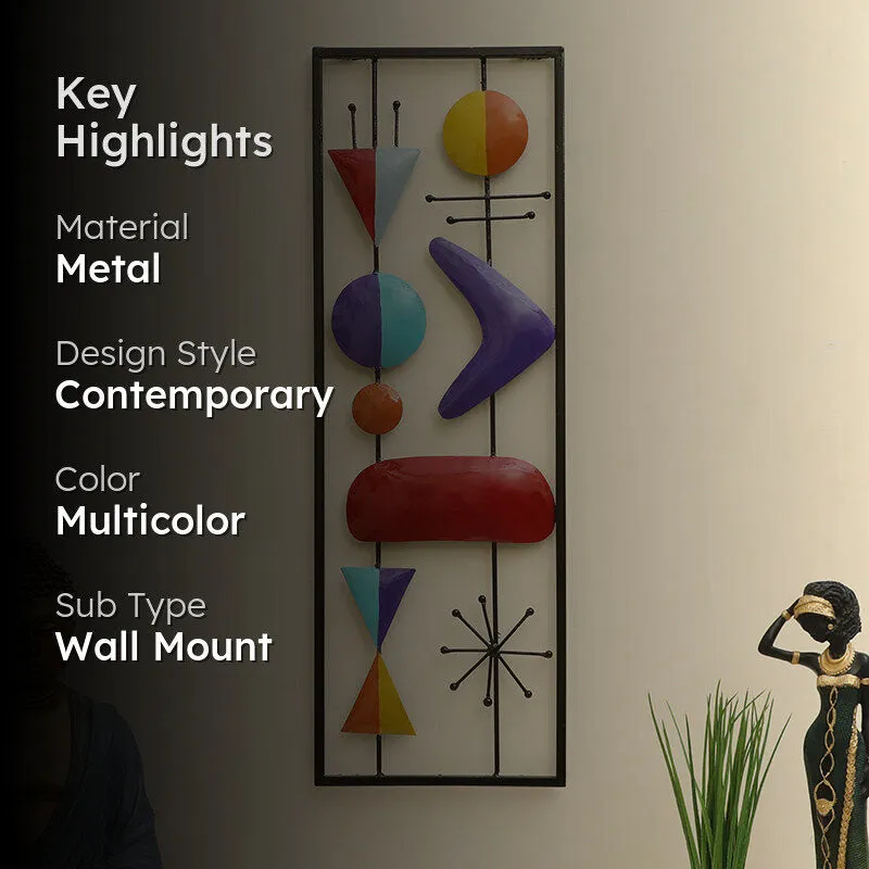 Mid-Century Abstract Metal Wall Accent media 2