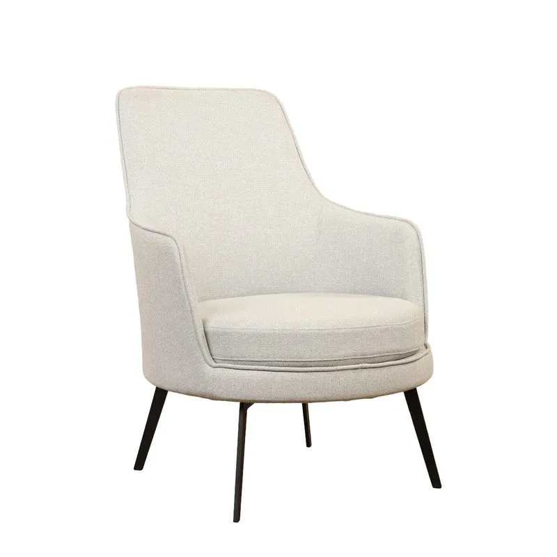 Trendra Neem Wood Lounge Chair - Grey media 3