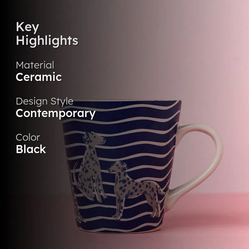 Dapper Ceramic Coffee Mug (268 mL) - 2