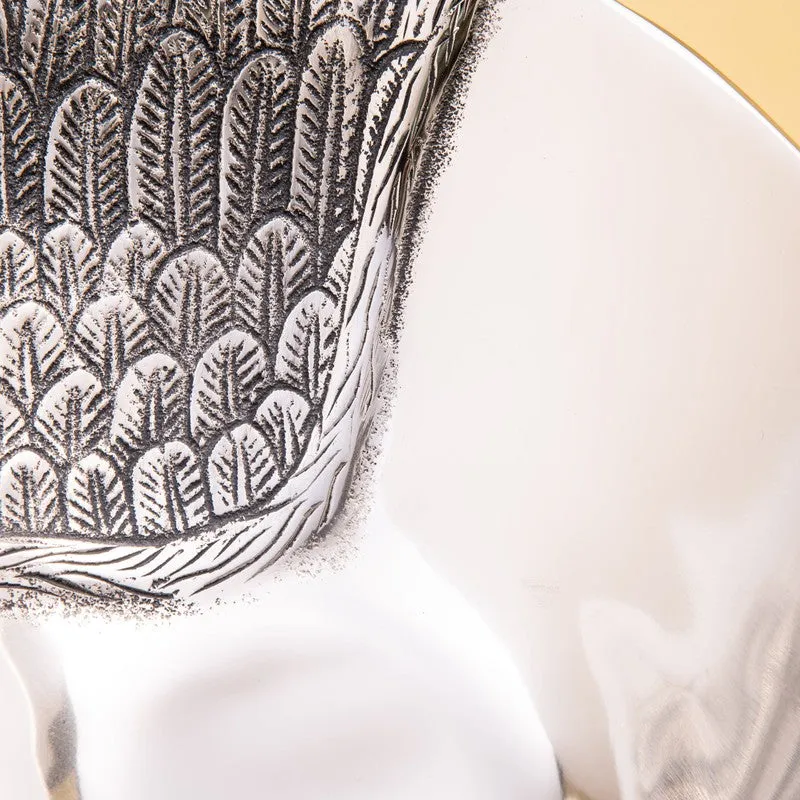 Winged Grace Oval Serving Bowl media 5
