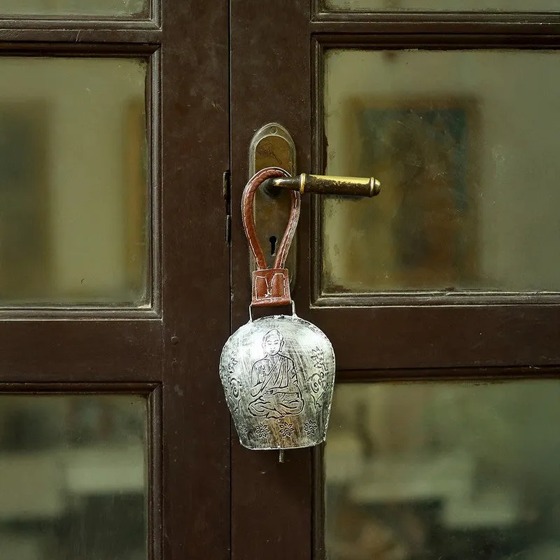 Bellique II Decorative Hanging Bell (Silver) media 4