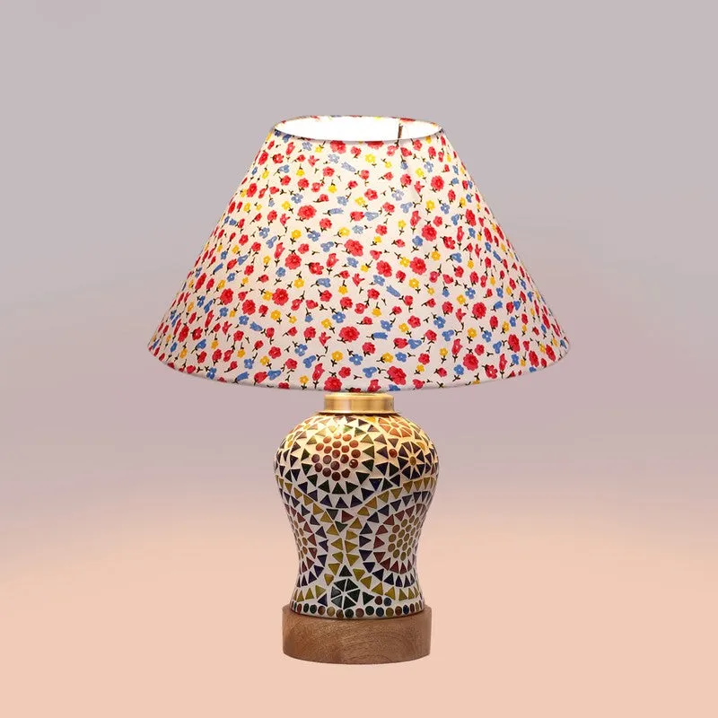 Aurenique Fleura Arbor Wooden Table Lamp - Multicolor media 6